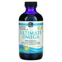Nordic Naturals, Ultimate Omega 2840 mg, Омега 3, 237 мл