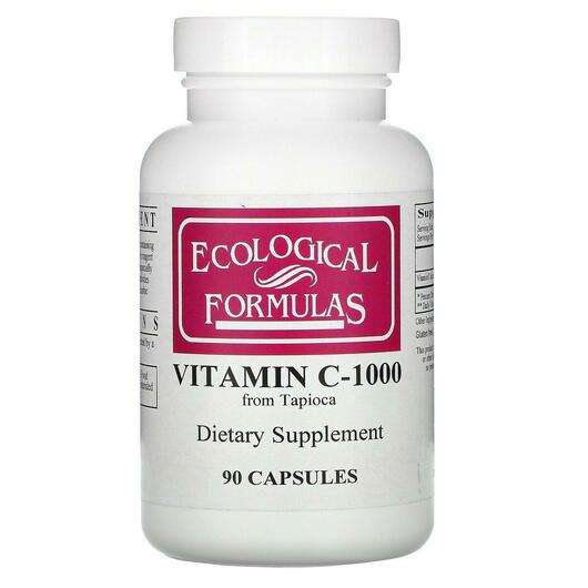 Основное фото товара Ecological Formulas, Витамин С-1000, Vitamin C-1000 90, 90 капсул