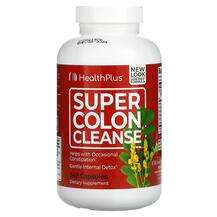 Health Plus, Поддержка кишечника, Super Colon Cleanse, 240 капсул