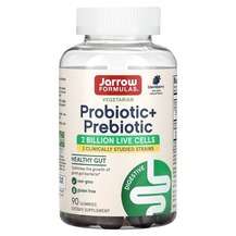 Jarrow Formulas, Probiotic + Prebiotic Blackberry, 90 Gummies