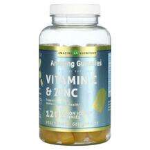 Поддержка иммунитета, Amazing Gummies Vitamin C & Zinc Lem...