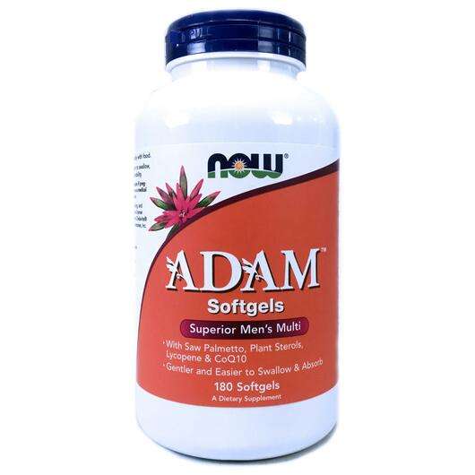 Основное фото товара Now, Витамины для мужчин, ADAM Softgels Men's, 180 капсул