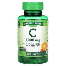 Nature's Truth, Витамин C, Vitamin C 1000 mg, 100 Coated капсул