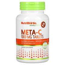NutriBiotic, Витамин C, Immunity Meta-C 1000 mg, 100 таблеток
