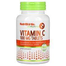 NutriBiotic, Immunity Vitamin C 1000 mg, Вітамін C, 100 таблеток