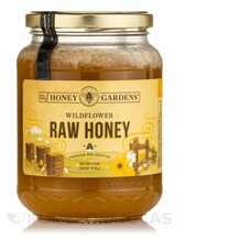 Honey Gardens, Raw Honey | Wildflower, Мед, 908 г