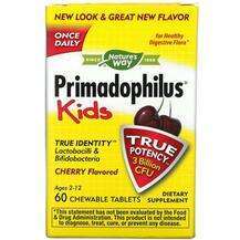 Nature's Way, Primadophilus Kids Cherry, 60 Chewable Tablets