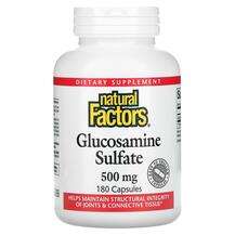 Natural Factors, Глюкозамин сульфат, Glucosamine Sulfate 500 m...