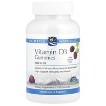 Vitamin D3 1000 IU Витамин D3 Лесная ягода 1000 МЕ Nordic