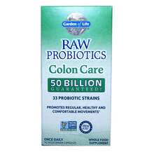 Garden of Life, RAW Probiotics Colon Care, Підтримка кишечника...