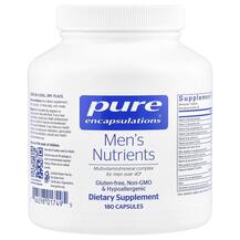 Men's Nutrients Витамины для мужчин Pure 180 капсул
