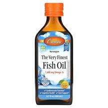Carlson, The Very Finest Fish Oil Natural Orange, Омега-3, 200 мл