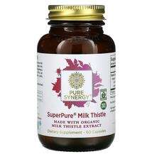Pure Synergy, Super Pure Milk Thistle Organic Extract, 60 Caps...