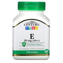 Vitamin E 200 UI 90 ml Витамин E Токоферолы 21st Century Vitamin E 200 UI 90 ml Витамин E Токоферолы 21st Century