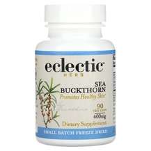 Eclectic Herb, Sea Buckthorn 400 mg, Обліпиха, 90 капсул