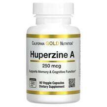 California Gold Nutrition, Huperzine A 250 mcg, Гіперзин А, 90...