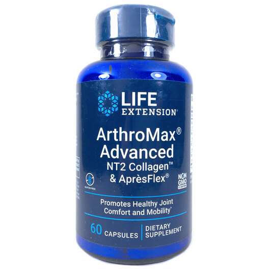 Основное фото товара Life Extension, Коллаген, Arthro-Max Advanced NT2 Collagen &am...