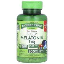 Nature's Truth, Мелатонин, Sleep Melatonin Natural Berry 5 mg,...