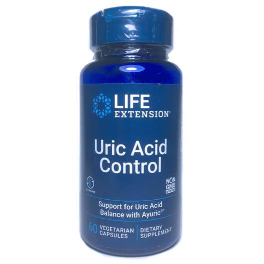 Основне фото товара Life Extension, Uric Acid Control, Підтримка рівня сечової кис...