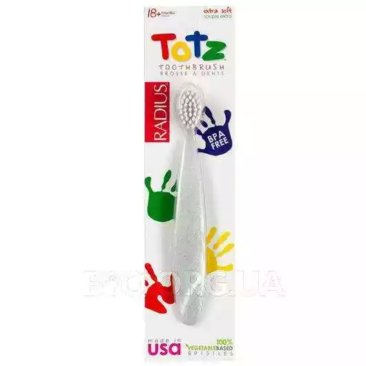 Фото товара Totz Toothbrush 18 Months Extra Soft Clear Sparkle