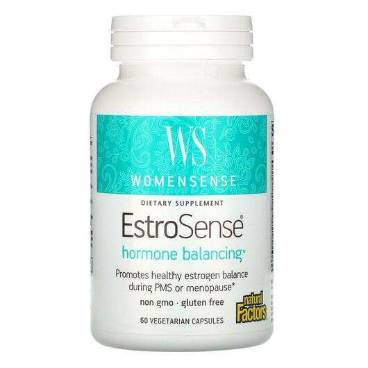 Main photo Natural Factors, WomenSense EstroSense Hormone Balancing, 60 V...