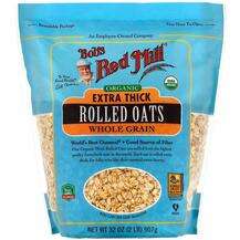 Bob's Red Mill, Organic Extra Thick Rolled Oats Whole Grain, 9...