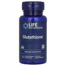 Life Extension, Glutathione, L-Глутатіон, 60 капсул
