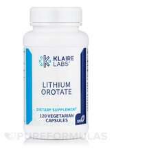 Klaire Labs SFI, Литий, Lithium Orotate, 120 капсул