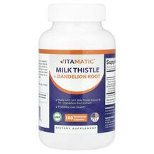 Розторопша Milk Thistle + Dandelion Root Vitamatic