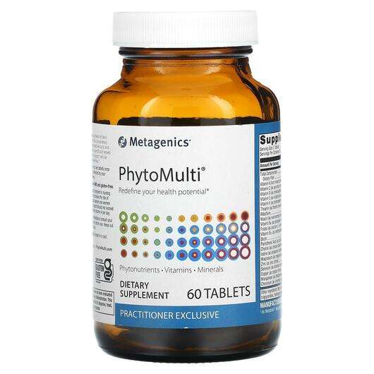 Основне фото товара Metagenics, PhytoMulti, Мультивітаміни, 60 таблеток