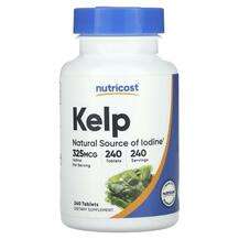 Nutricost, Kelp 325 mcg, 240 Tablets
