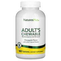 Natures Plus, Adult's Chewable Multivitamin & Mineral Pine...