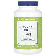 The Vitamin Shoppe, Red Yeast Rice 1200 mg, 240 Capsules
