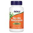 Фото товару NOW, Rei-Shi Mushrooms, Рейши 270 мг, 100 капсул