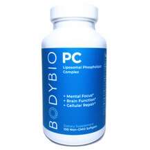 BodyBio, PC Complex of Phospholipids, 100 Non-GMO Softgels