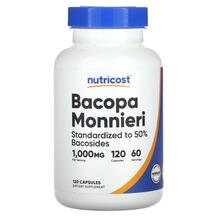 Bacopa Monnieri Бакопа Монье Nutricost 120 капсул Bacopa Monnieri Бакопа Монье Nutricost 120 капсул
