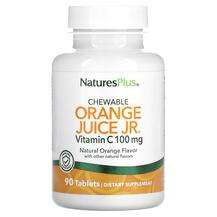 Витамин C, Chewable Orange Juice Jr Vitamin C Natural Orange 1...