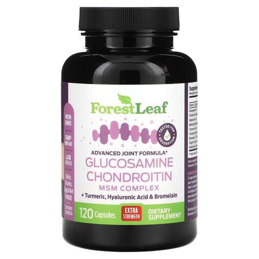 Основне фото товара Glucosamine Chondroitin Основне фото товара Glucosamine Chondroitin, Глюкозамін Хондроітин, 120 капсул