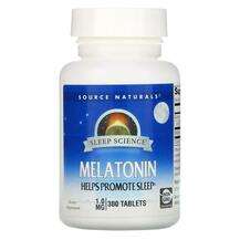 Source Naturals, Melatonin 1 mg, 300 Tablets