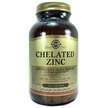 Solgar, Хелатный Цинк 22 мг, Chelated Zinc, 250 таблеток