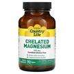 Country Life, Chelated Magnesium 250 mg, Хелатний Магній, 90 т...