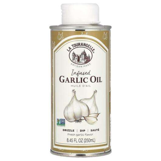 Основне фото товара Infused Garlic Oil Основне фото товара La Tourangelle, Infused Garlic Oil, Екстракт Часнику, 250 мл