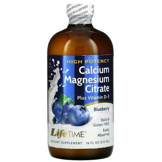 Основное фото товара Кальций Магний D3, High Potency Calcium Magnesium Citrate Plus...