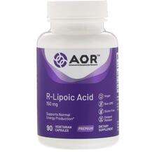 AOR, R-Липоевая кислота, R-Lipoic Acid 150 mg, 90 капсул