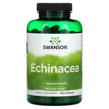 Swanson, Эхинацея, Echinacea 400 mg, 180 капсул