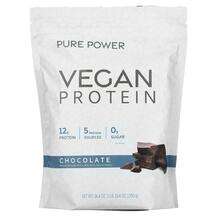 Dr. Mercola, Pure Power Vegan Protein Chocolate, Протеїн Веган...
