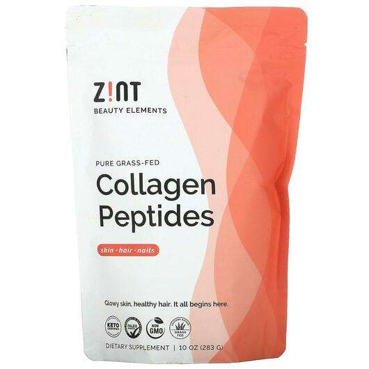 Основное фото товара Zint, Коллаген из говядины, Grass-Fed Beef Collagen, 283 г
