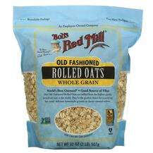 Bob's Red Mill, Old Fashioned Rolled Oats Whole Grain, Овес, 9...