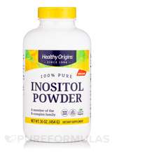 Healthy Origins, Inositol Powder, Вітамін B8 Інозитол, 454 г