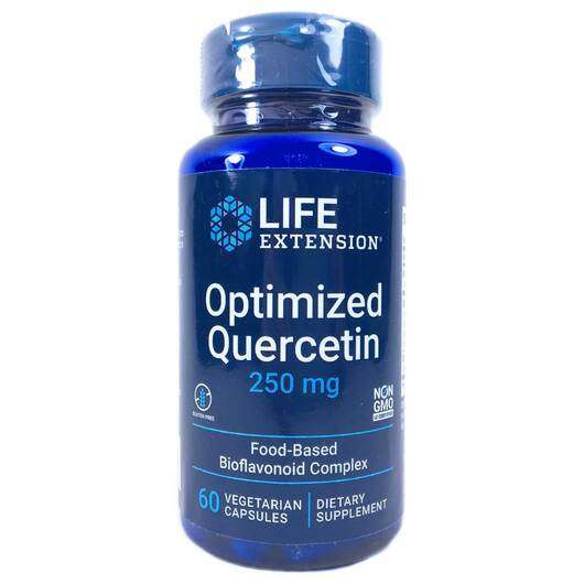 Основное фото товара Life Extension, Оптимизированный Кверцетин 250 мг, Optimized Q...